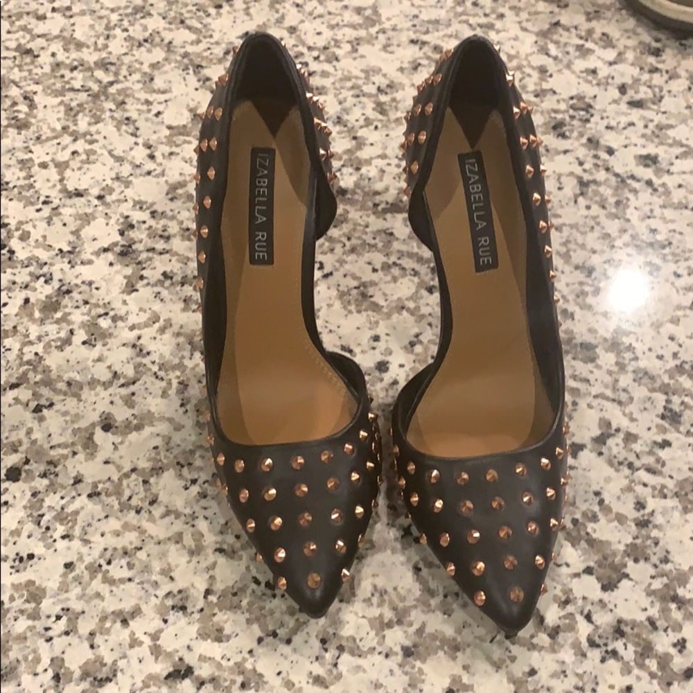 NEVER WORN Bad ass stud heels